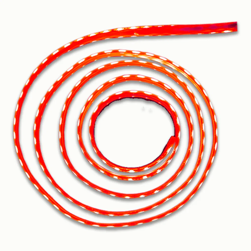 SCM-AL-LED-16 – SHADOW-CASTE Rope Light, Red/ Green/ Blue LED 15 Watt Per Meter 16 Foot Length 0.2 Inch x 0.5 Inch Cr...